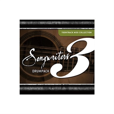 TOONTRACK DRUM MIDI - SONGWRITERS DRUMPACK 3(オンライン納品)(2時間以内に納品)