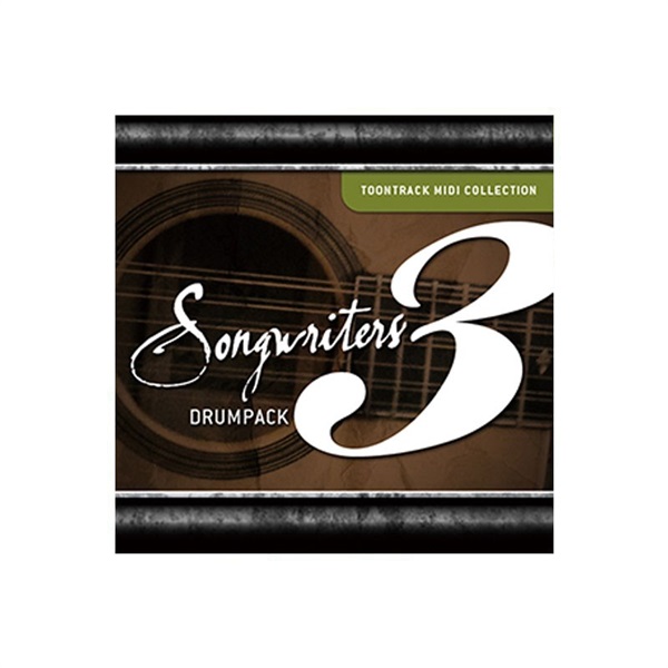TOONTRACK DRUM MIDI - SONGWRITERS DRUMPACK 3(オンライン納品)(2時間以内に納品)