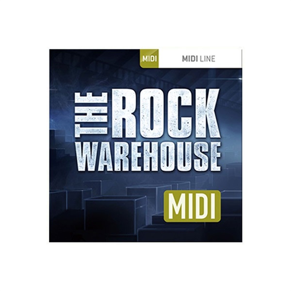 TOONTRACK DRUM MIDI - THE ROCK WAREHOUSE(オンライン納品)(2時間以内に納品)