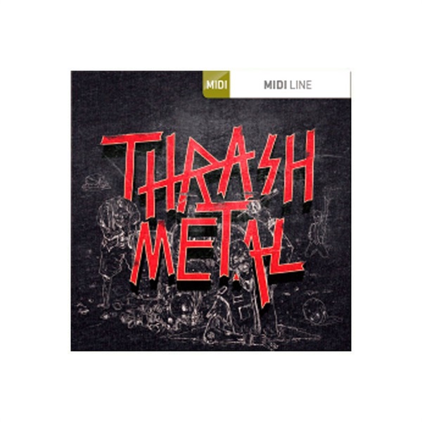 TOONTRACK DRUM MIDI - THRASH METAL(オンライン納品)(2時間以内に納品)