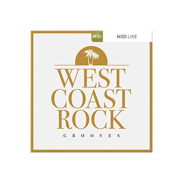 TOONTRACK 【トゥーントラックSpring Deals】DRUM MIDI - WEST COAST ROCK GROOVES(オンライン納品)(代引不可)