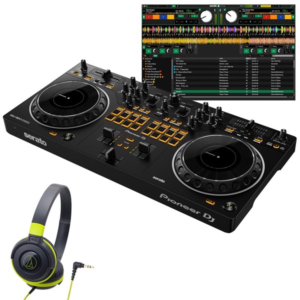 DDJ-REV1 + ATH-S100BGR ヘッドホンセット 【無償ダウンロード版Serato DJ Lite対応】の商品画像