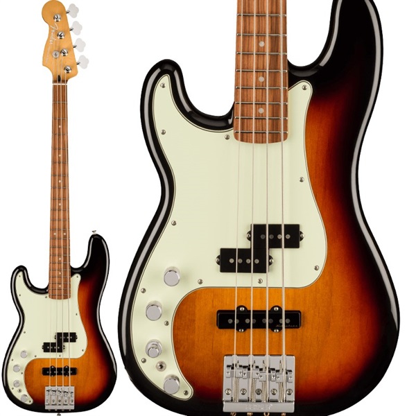 Fender MEX Player Plus Precision Bass Left-Hand (3-Color Sunburst
