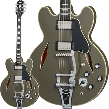 Epiphone Shinichi Ubukata ES-355 ver.02 (Olive Drab) 【数量限定！専用ギグバッグプレゼント！！】