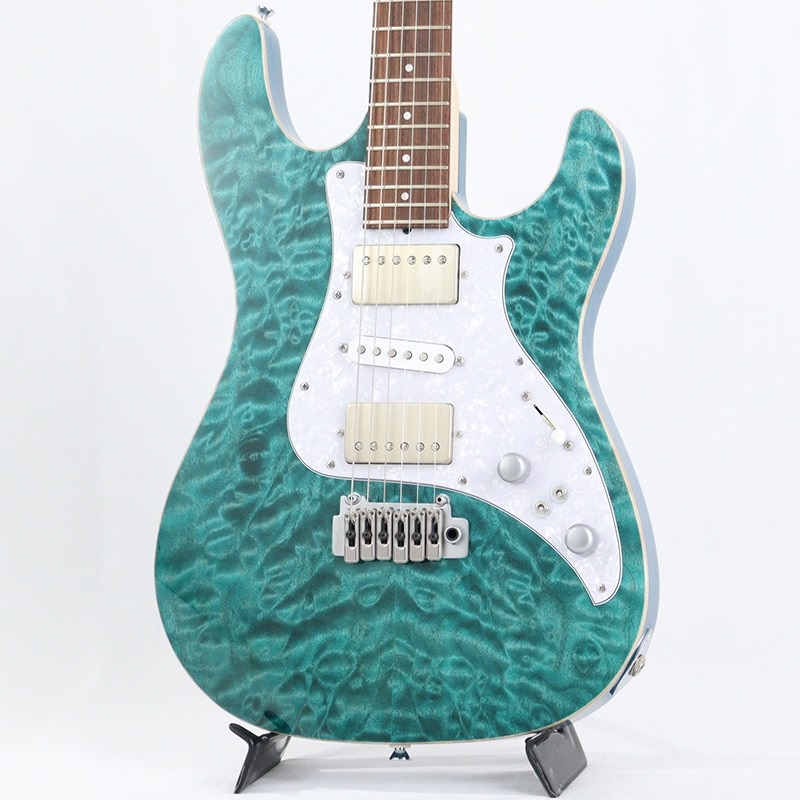 Soltar 5053 Quilt Dark Aqua Blue Top/Humming Bird Blue Back【SN.0357】の商品画像