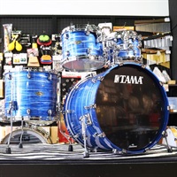 Starclassic Walnut/Birch 4pc Drum Kit [WBS42S-LOR，Lacquer Ocean Blue Ripple]【店頭入荷！】