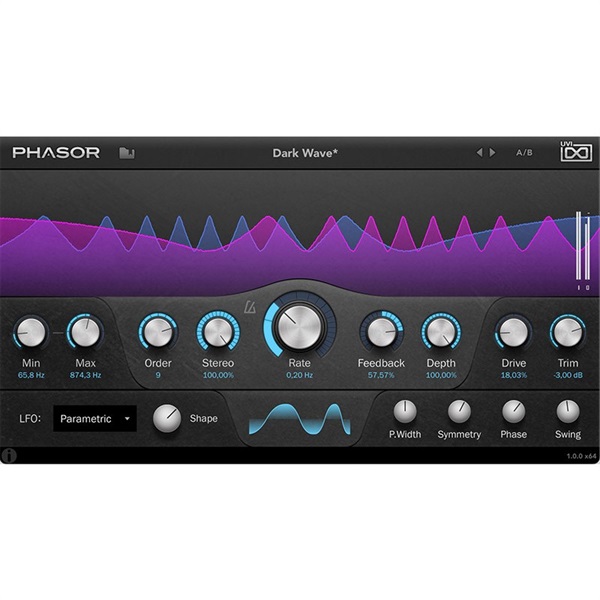 UVI Phasor(代引不可)(オンライン納品)