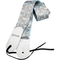 DD3153 STEVE VAI UtoPIA BLUE & SILVER GUITAR STRAP