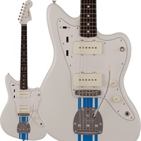 2023 Collection Traditional 60s Jazzmaster (Olympic White with Blue Competition Stripe/Rosewood)