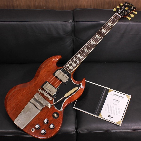 Murphy Lab 1964 SG Standard Reissue with Maestro Vibrola Heavy Aged Faded Cherry SN. 300754の商品画像