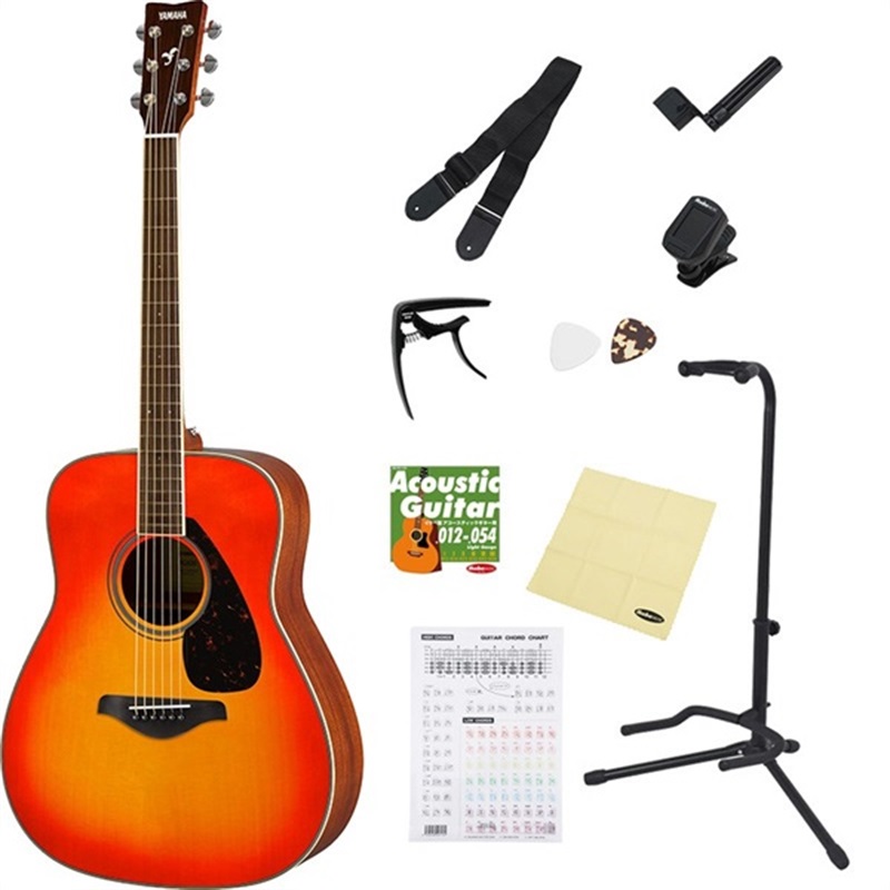 YAMAHA 【お得なアクセサリー10点セット付き！】FG820 (Autumn Burst) ヤマハ