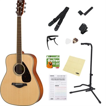 YAMAHA 【お得なアクセサリー10点セット付き！】FG820 (Natural) ヤマハ