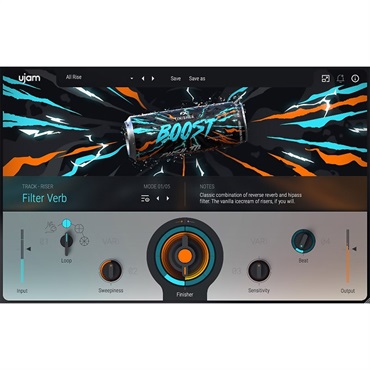 UJAM Finisher BOOST (ユージャム)(フィニッシャー)(オンライン納品)(2時間以内に納品)