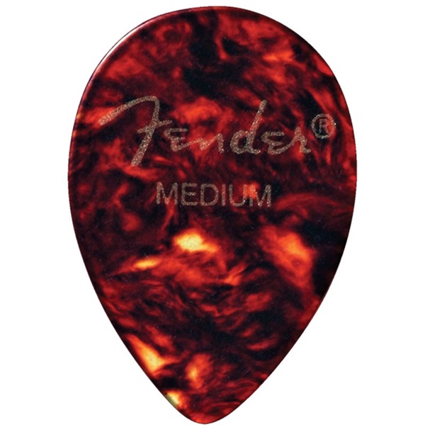 Fender USA 【創業50周年大決算SALE】 CLASSIC CELLULOID PICKS 358 SHAPE 12 PACK (SHELL/MEDIUM) (#1980358800)