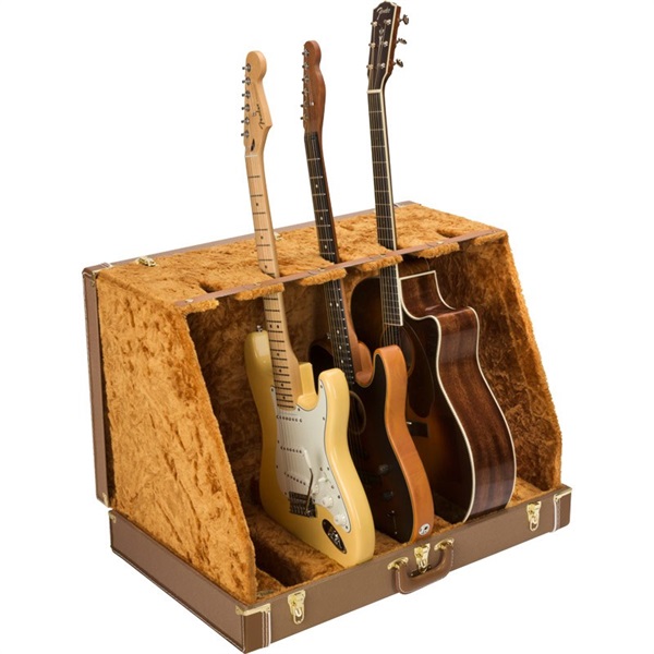 Fender USA FENDER(R) CLASSIC SERIES CASE STAND 5 GUITAR (BROWN) (#0991015522)