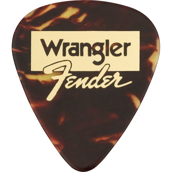 Fender USA Fender(R) and Wrangler(R) Picks， 351 Shape， Tortoiseshell， (8)[#1980351040]