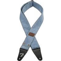 Fender(R) x Wrangler(R) Riveted Denim Strap， Light Indigo[#0990638002]