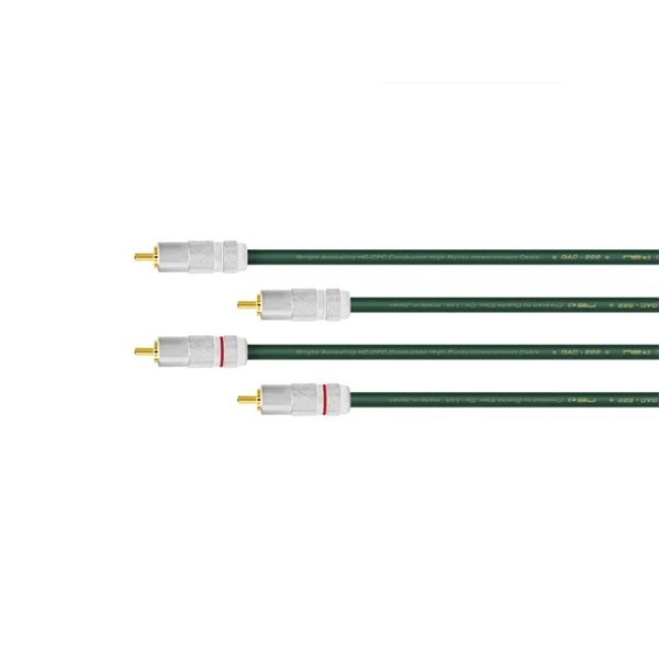 Oyaide QAC-222 RCA 2本1組 (RCA-RCA)(ペア)【3.0m】