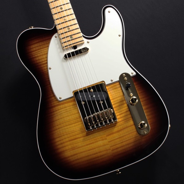 Custom Made Flame maple top TL  テレキャス A set neck, carved top Telecaster with a flame maple top in