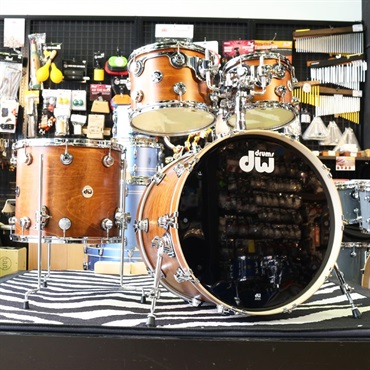 Collector's Santa Monica 4pc Drum Kit [BD22，FT16，TT12＆10／Honey Satin Oil]