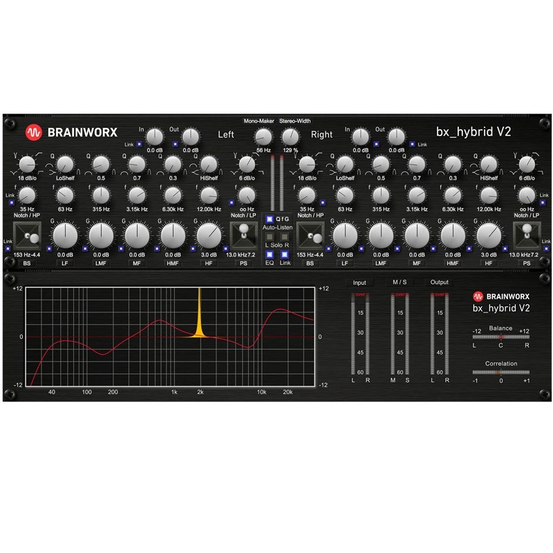 Plugin Alliance Brainworx bx_hybrid V2(オンライン納品)(2時間以内に納品)