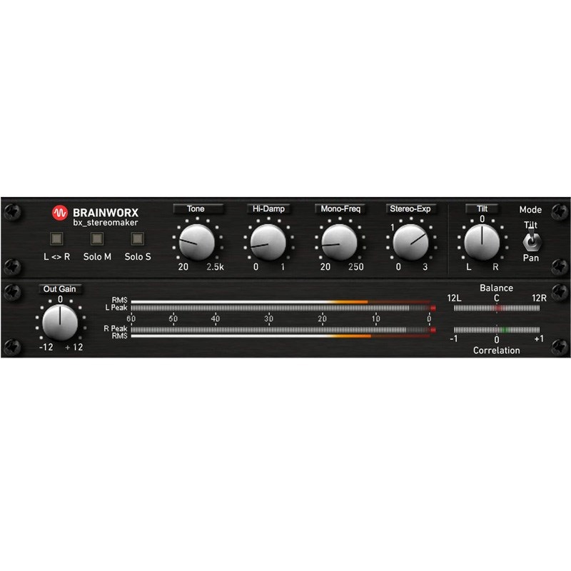 Plugin Alliance Brainworx bx_stereomaker(オンライン納品)(2時間以内に納品)