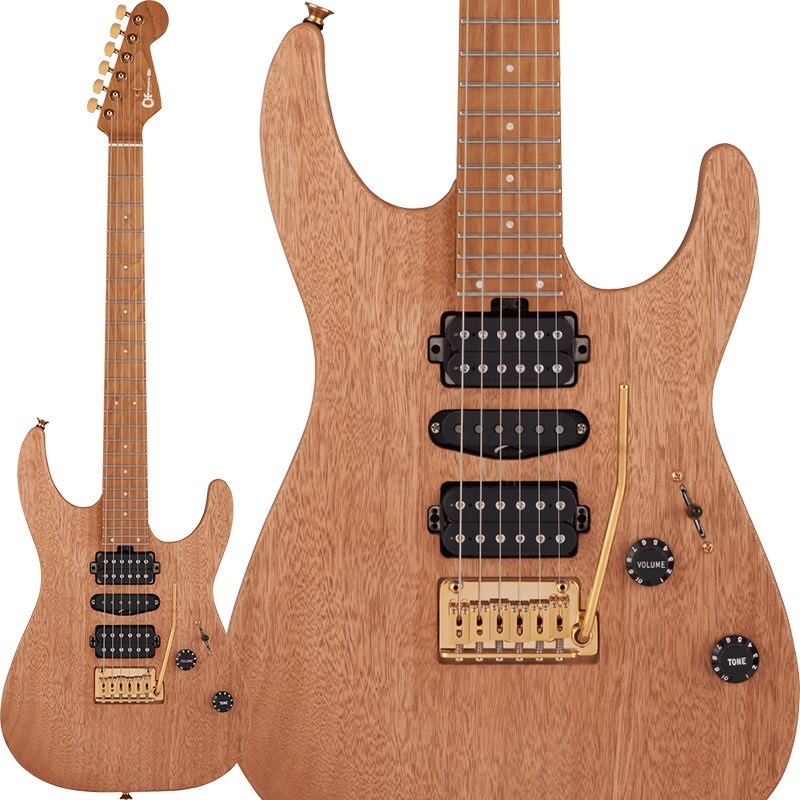Charvel Pro-Mod DK24 HSH 2PT CM Mahogany (Natural)