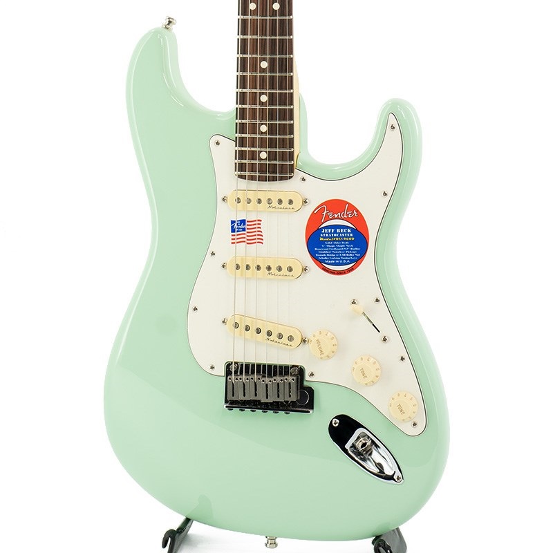 Jeff Beck Stratocaster (Surf Green) 【傷有り特価】 【Weight≒3.69kg】の商品画像