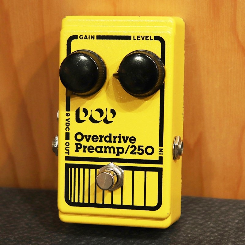 DOD Overdrive Preamp 250 Yellow early80's ｜イケベ楽器店