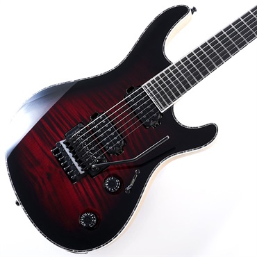 Regius Pro 7 Trans Dirty Red Burst Gloss