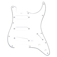 11-HOLE 60S VINTAGE-STYLE STRATOCASTER(R) S/S/S PICKGUARDS (WHITE)(#0992018000)【在庫処分特価】