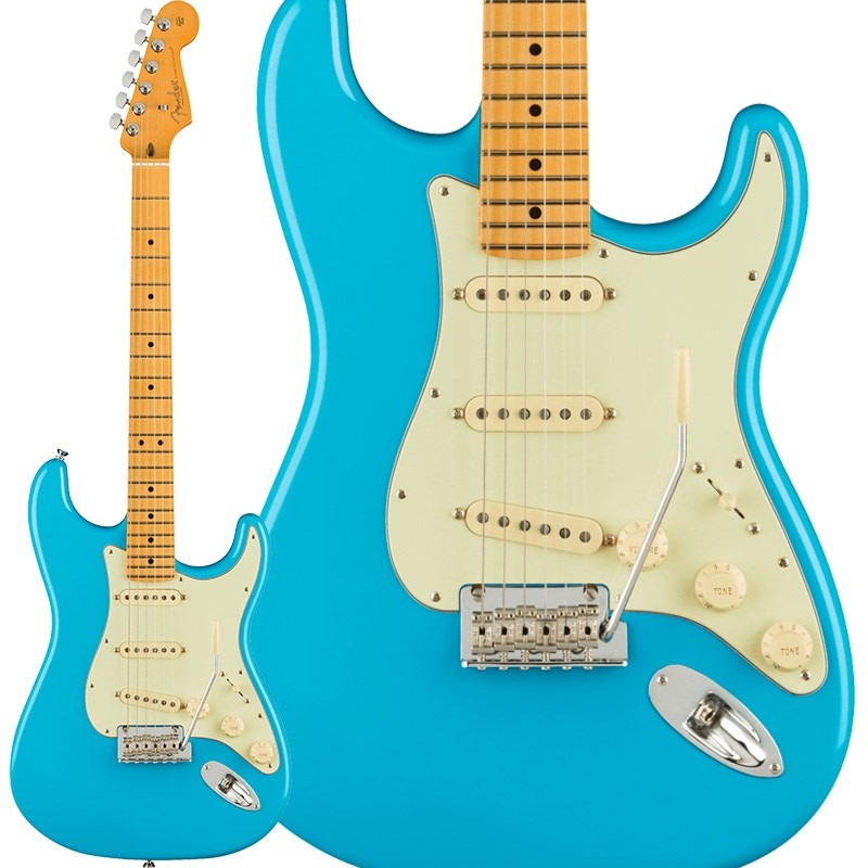 Fender USA American Professional II Stratocaster (Miami Blue/Maple) 【B級特価】