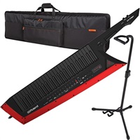 AX-EDGE-B【ブラック】+専用スタンドST-AX2+専用キャリングバッグCB-BAXセット  Keytar(限定特価) ローランド キーター ショルダーキーボード ショルキー ステージ