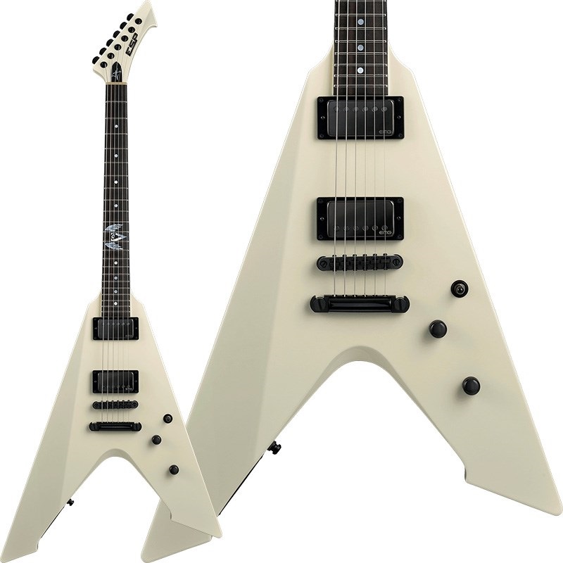 ESP VULTURE (Olympic White) [James Hetfield Signature Model 