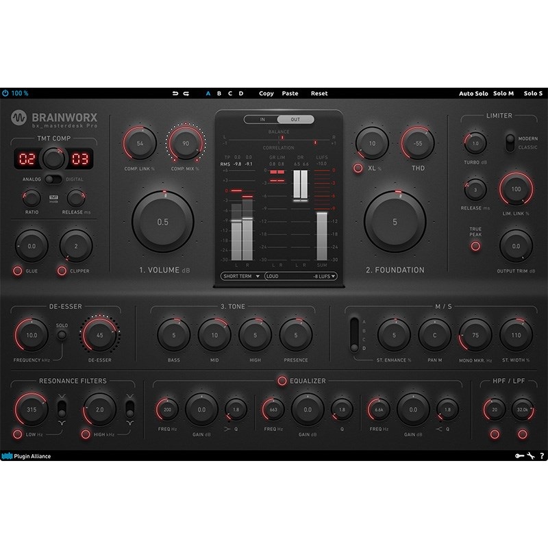 Plugin Alliance Brainworx bx_masterdesk PRO(オンライン納品)(2時間以内に納品)
