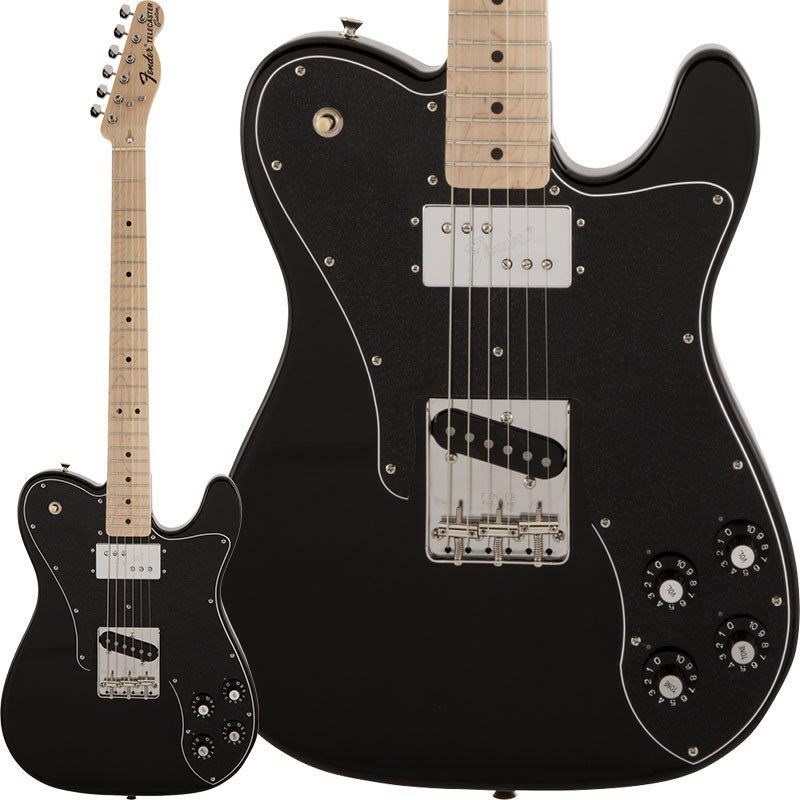 Fender Made in Japan Traditional 70s Telecaster Custom (Black 