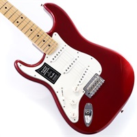 Player Stratocaster Left-Hand (Candy Apple Red/Maple) [Made In Mexico]