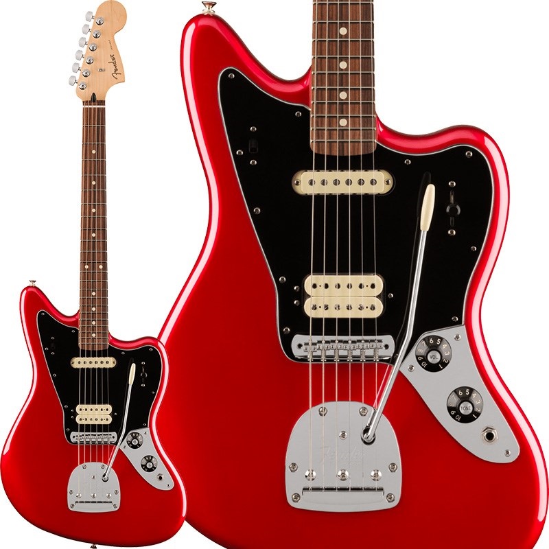 Fender MEX Player Jaguar (Candy Apple Red/Pau Ferro) [Made In