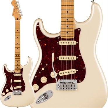 【5月26日以降入荷予定】 Player Plus Stratocaster Left-Hand (Olympic Pearl/Maple) [Made In Mexico]