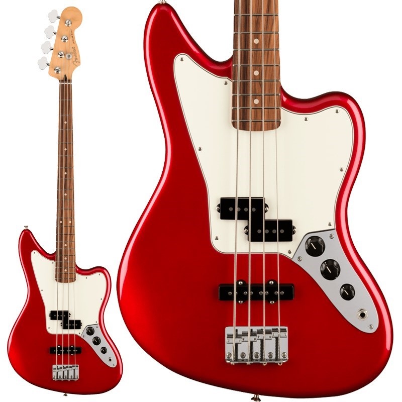 Player Jaguar Bass (Candy Apple Red/Pau Ferro)の商品画像