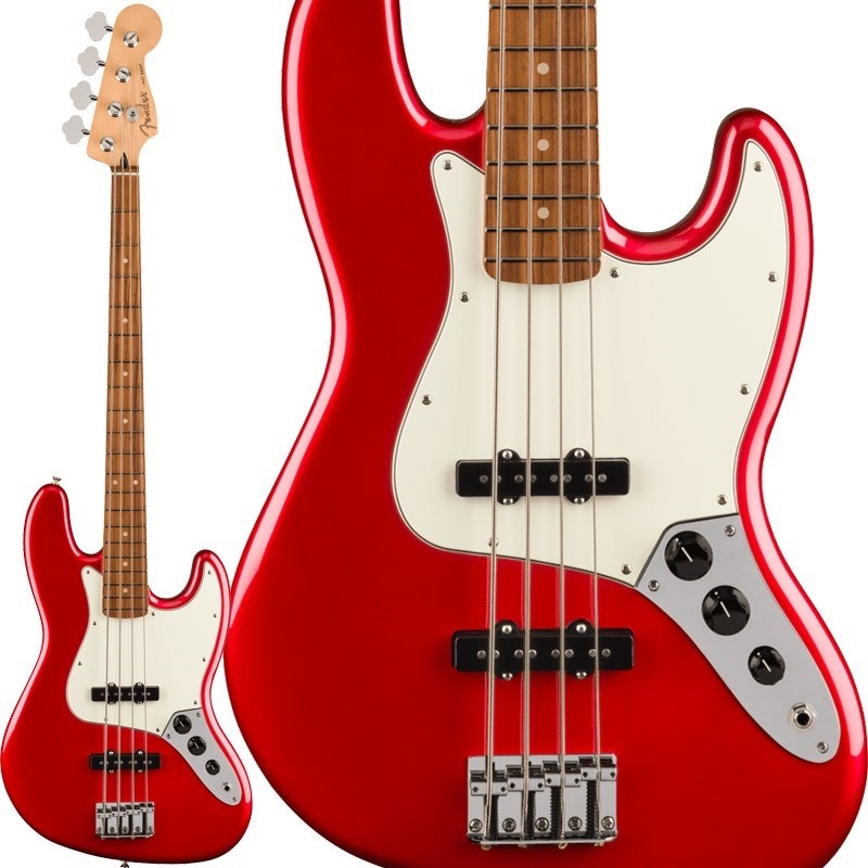 Player Jazz Bass (Candy Apple Red/Pau Ferro)の商品画像