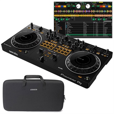 DDJ-REV1 + キャリングケースCTRL-CASE セット 【Serato DJ Lite対応DJコントローラー】【無償ダウンロード版Serato DJ Lite対応】