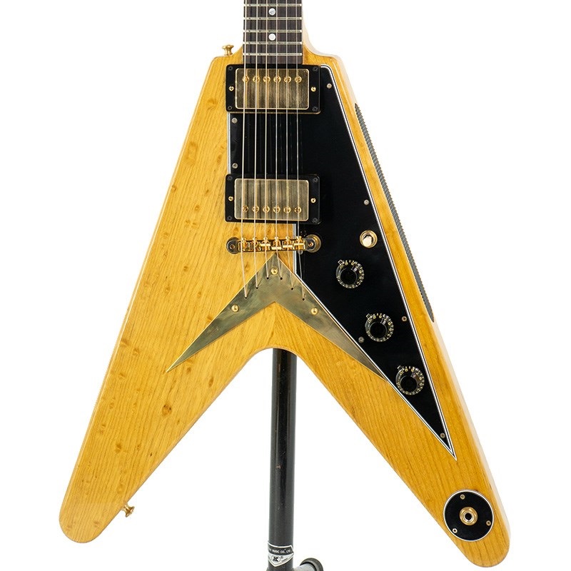 Gibson 1958 Korina Flying V Reissue VOS Natural w/Black Pickguard