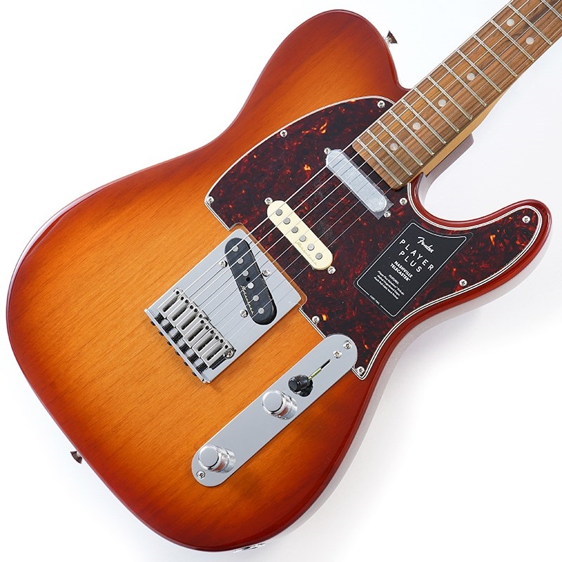 Fender MEX Player Plus Nashville Telecaster (Sienna Sunburst/Pau