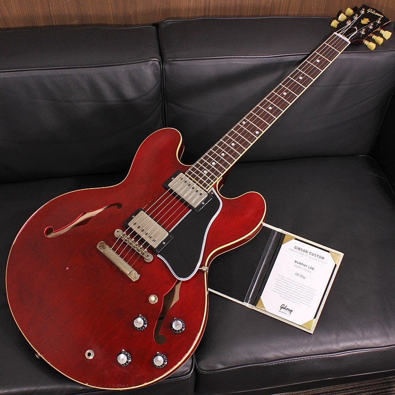 Gibson Murphy Lab 1961 ES-335 Reissue Heavy Aged 60s Cherry SN
