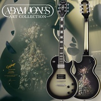 Adam Jones Les Paul Custom Art Collection: Julie Heffernan's Self Portrait as Not Dead Yet， Antique Silverburst【Epiphoneピックケースプレゼント】