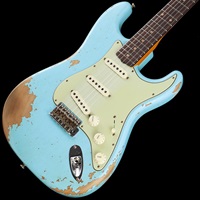 2023 Collection Time Machine 1960 Stratocaster Heavy Relic Daphne Blue【SN.CZ569491】【IKEBE Order Model】