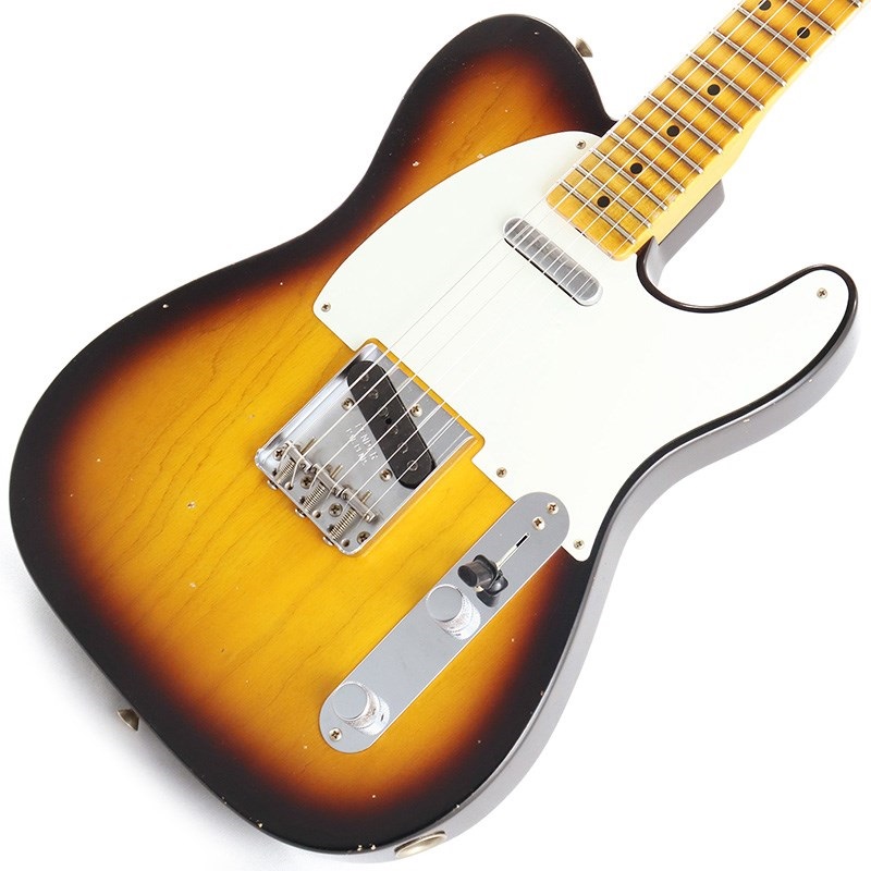 2023 Collection Time Machine 1957 Telecaster Journeyman Relic Aged 2-Color Sunburst【SN.CZ572217】【IKEBE Order Model】の商品画像