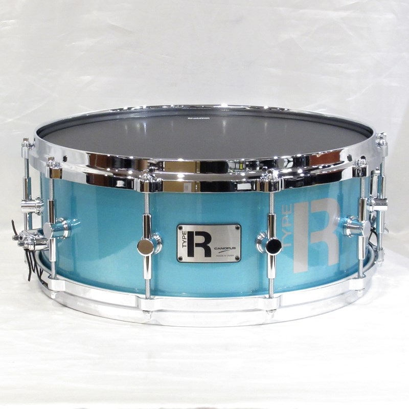 CANOPUS Type-R BULLET 14×5.5 Turquoise Metallic w/Die Cast Hoop 