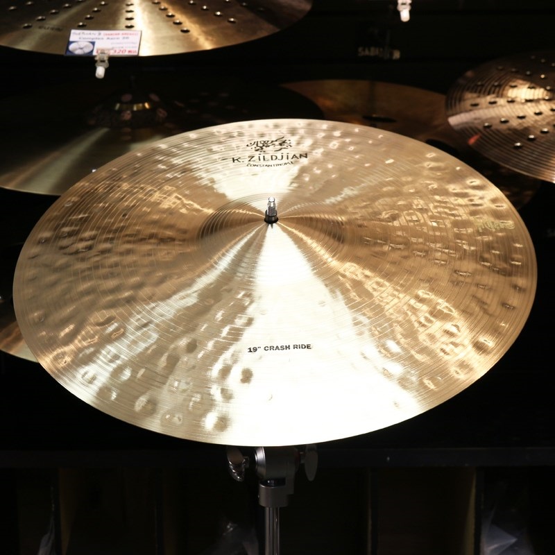 Zildjian K Constantinople Crash Ride 19 [NKZL19CONCR/1600g]【創業400周年記念